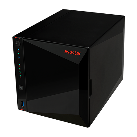 Nas Server Asustor Nimbustor 4 As5304t 4 Bahias Celeron Quad Core